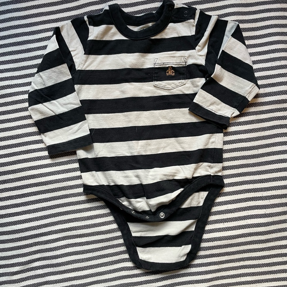 GAP striped onesie